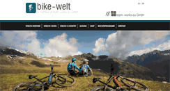 Desktop Screenshot of bike-world.at